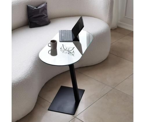 Sohvapöytä Ovale Lungo - Musta