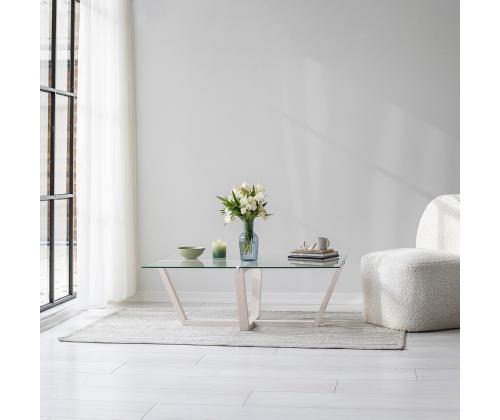 Sohvapöytä Amalfi - Valkoinen