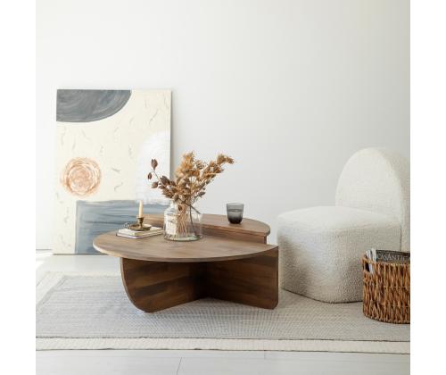 Sohvapöytä Podium Puu - Pähkinä