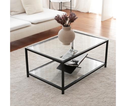 Sohvapöytä Astro sehpa / şeffaf temperli cam S400