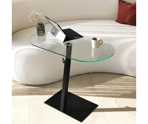 Sohvapöytä Ovale Lungo - Musta