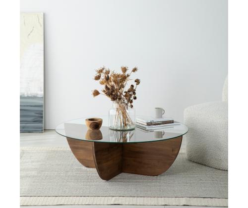Sohvapöytä Lily Puu - Pähkinä