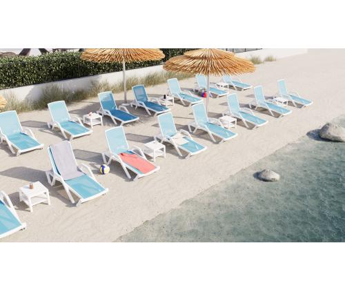 Sohvapöytä Joker - Ivory, valkoinen