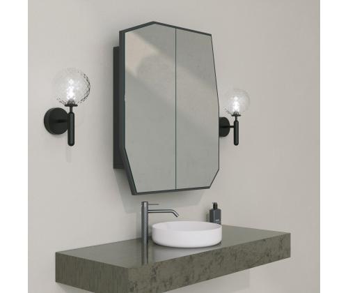 Kvartsikaappi - musta