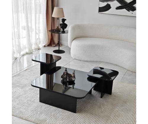 Sohvapöytä Jazz - Musta, Fume