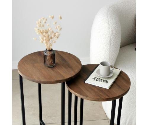 Sohvapöytä Neta Set - Pähkinä