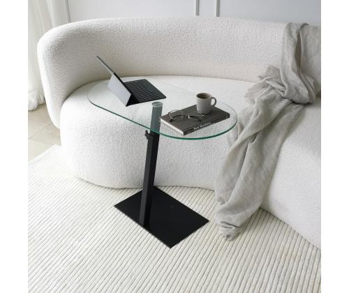 Sohvapöytä Ovale Lungo - Musta