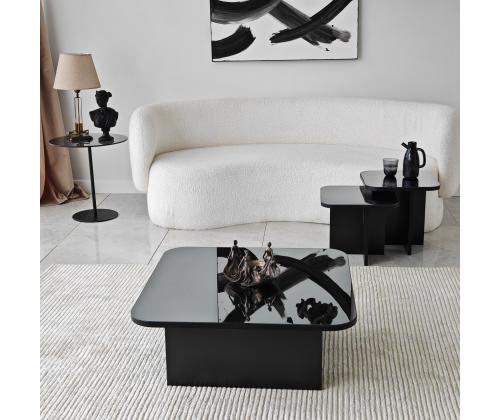 Sohvapöytä Jazz - Musta, Fume