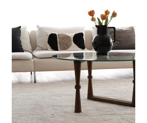 Sohvapöytä Yuvarlak Cam Orta Sehpa S301