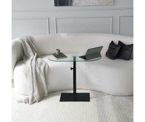 Sohvapöytä Ovale Lungo - Musta