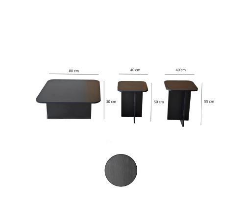 Sohvapöytä Blues - Musta