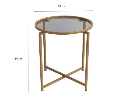 Sohvapöytä S407K - Kulta