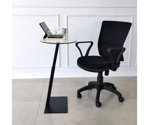 Sohvapöytä Ovale Lungo - Musta