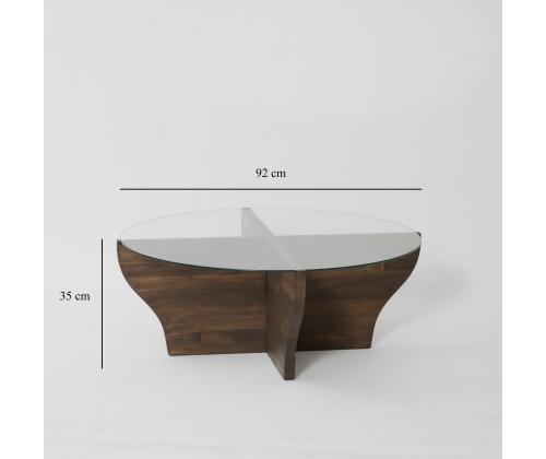 Sohvapöytä Amphora - Pähkinä