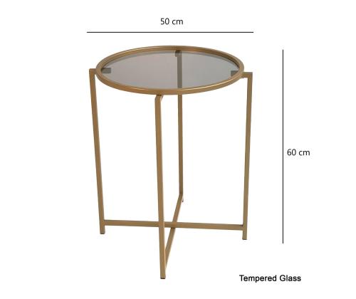 Sohvapöytä S407U - Kulta