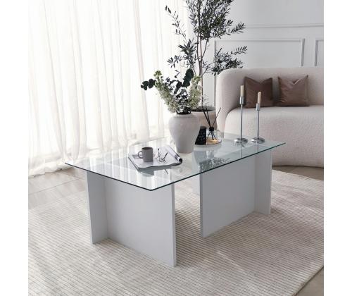 Escape-sohvapöytä - Valkoinen