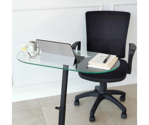 Sohvapöytä Ovale Lungo - Musta