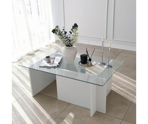 Escape-sohvapöytä - Valkoinen