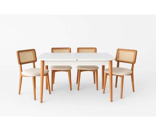 Tuoliryhmä Natura - Puu Valkoinen, Tammi