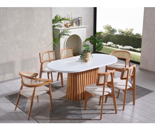 Laud Soho - Valkoinen, luonnonvalkoinen