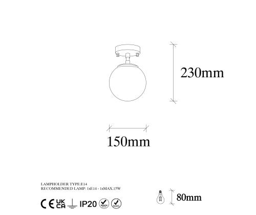 Valaisimet Atmaca - 10215