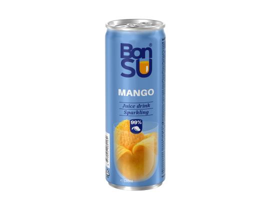 BONSU Mango mehujuoma 330ml (hiilihappo, tölkki)