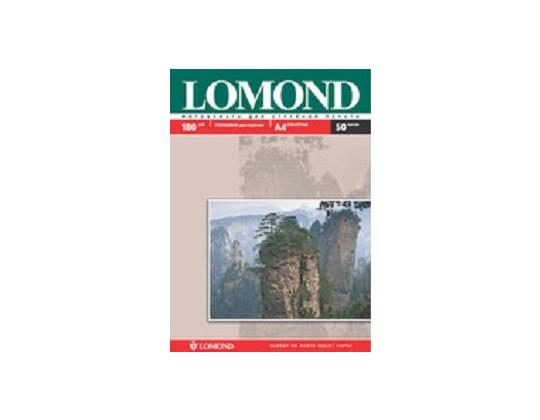 Lomond Photo Inkjet Paper Glossy 180 g/m2 A4, 50 arkkia, kaksipuolinen