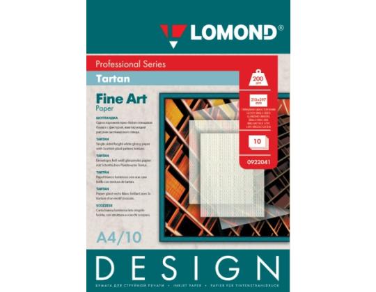 Lomond Fine Art Paper Design Tartan Glossy 200 g/m2 A4, 10 arkkia