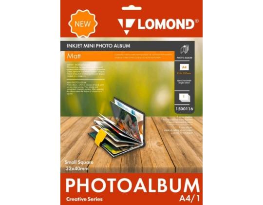 Lomond Inkjet Mini Album Small Square Matt 32x40mm (pieni)