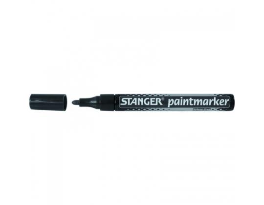 STANGER PAINTMARKER musta, 2-4 mm, laatikko 10 kpl. 219011
