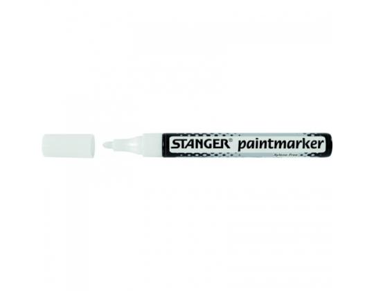 STANGER PAINTMARKER valkoinen, 2-4 mm, laatikko 10 kpl. 219017