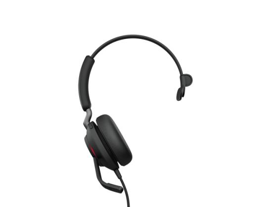 Jabra Evolve2 40 MS Teams Mono Wired Headset, USB-C, musta