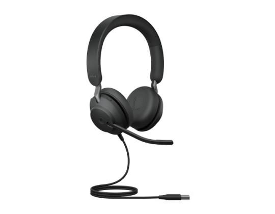 Kuulokkeet mikrofonilla Jabra Evolve2 40, MS Stereo