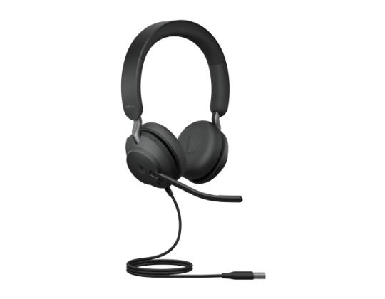Jabra Evolve2 40 SE kuulokemikrofoni, langallinen päänauha, puhelut/musiikki USB Type-A musta