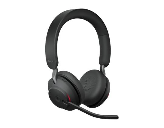 Jabra Evolve2 65 MS langattomat stereokuulokkeet, Bluetooth, USB-A, musta