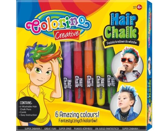 COLORINO Creative Hair värikynät pojille 6 väriä