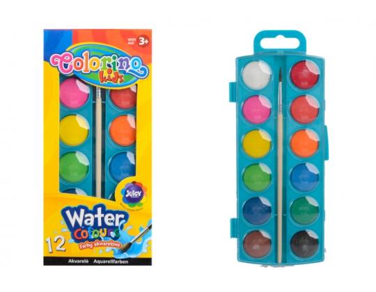 COLORINO Kids Water värvi pieni 12 väriä