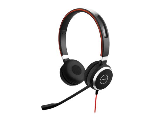 Jabra Evolve 40 MS Stereokuulokkeet, USB-C, musta