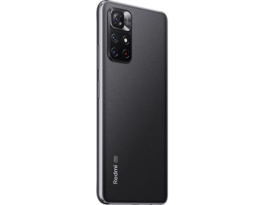 Xiaomi Redmi Note 11S -älypuhelin 6,6 tuumaa, 6 Gt RAM-muistia, 128 Gt ROM, Dual SIM, 5G, Midnight Black