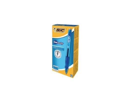 BIC-geelikynä GEL-OCITY, 0,7 mm, sininen, laatikko 12 kpl. 600666