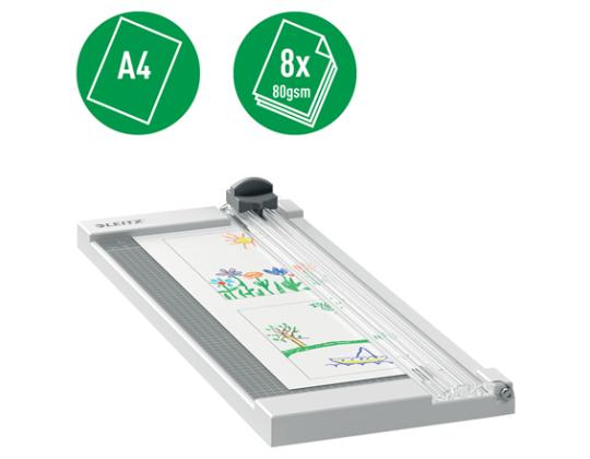 Leitz Precision Home Paper Trimmer A4, 8 arkkia