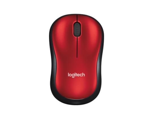 LOGITECH M185 langaton Plug-and-play punainen (910-002237)