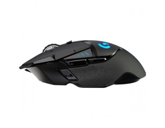 Langaton Logitech G502 LIGHTSPEED pelihiiri, langaton RF, 25600 DPI, musta