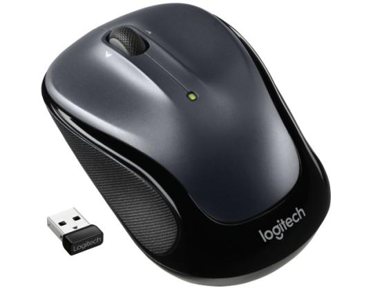 Logitech M325s (910-006812) hiiri RF Wireless Optical 1000 DPI, musta/tummanharmaa