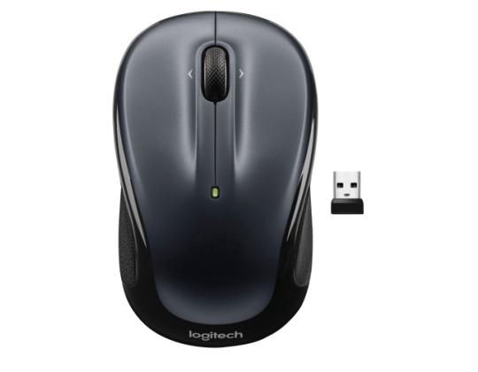 Logitech M325s (910-006812) hiiri RF Wireless Optical 1000 DPI, musta/tummanharmaa