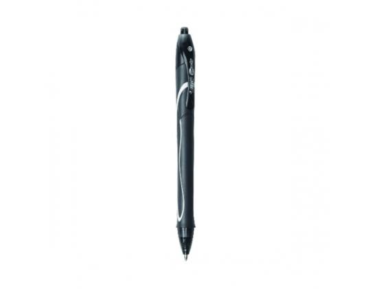 BIC Gell Pen Gelocity QUICK DRY musta, laatikko 12 kpl. 494664