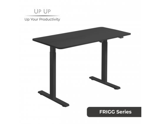 Korkeussäädettävä pöytä UP UP Frigg musta