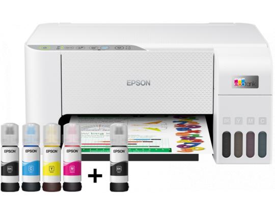 Epson EcoTank L3256 Printer Inkjet Color MFP A4 33 ppm USB WiFi