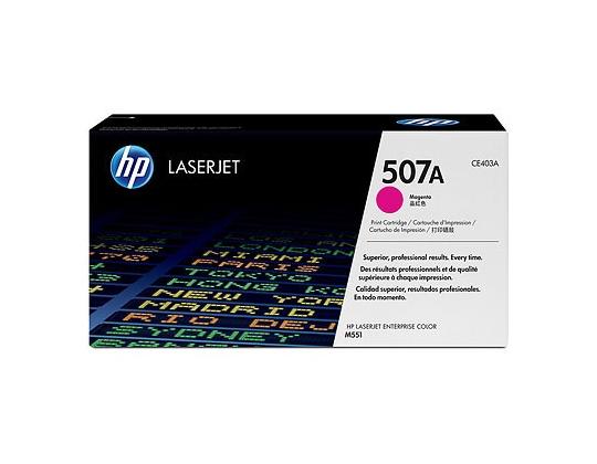 HP-kasetti No.507A Magenta (CE403A)