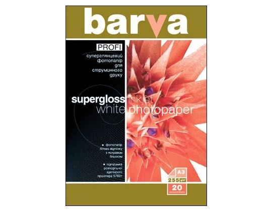 Valokuvapaperi Barva Profi Super Glossy, 255 g/m², A3, 20 arkkia